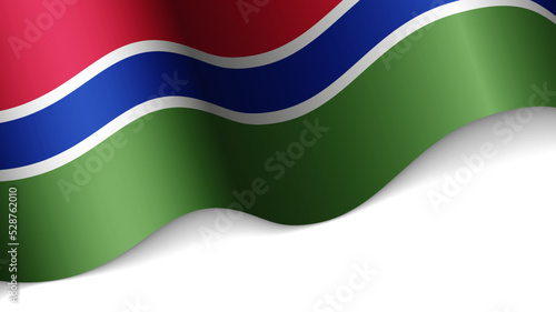 Free Download EPS10 Vector Patriotic heart with flag of Gambia. - GFXLoad