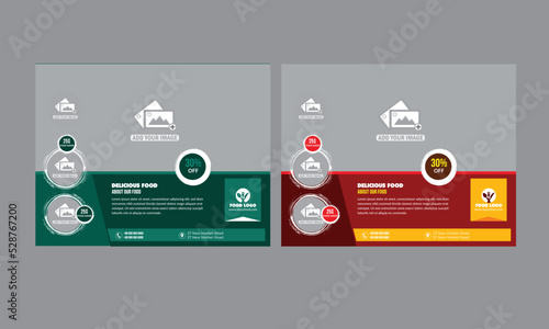 Fast Food Flyer Design Template