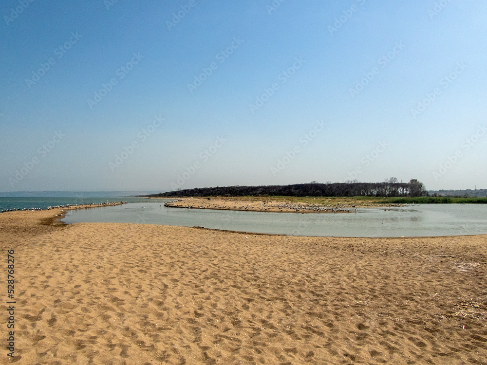 Obraz premium Foce del fiume Simeto