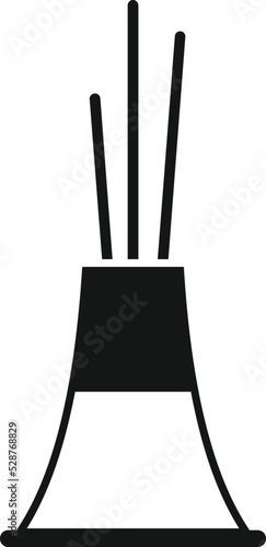Cosmetic air spray icon simple vector. Fresh aerosol. Scent sprayer