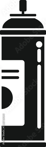 Fragrance sprayer icon simple vector. Air spray. Fresh bottle