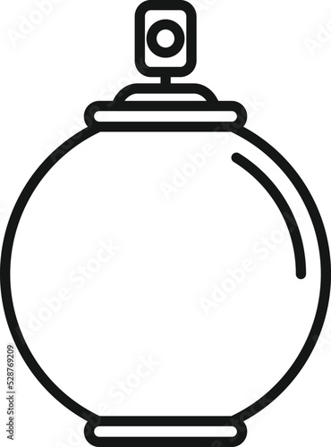 Air freshener icon outline vector. Spray bottle. Fresh aerosol
