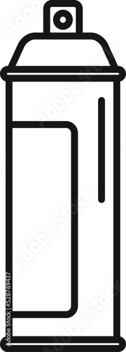Room sprayer icon outline vector. Air spray. Cosmetic toilet