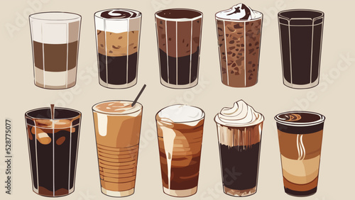iced coffees