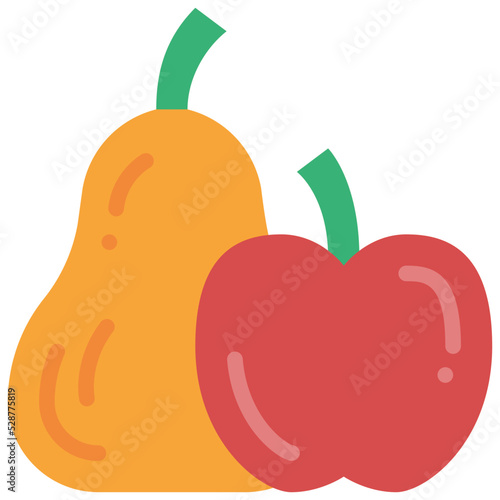 fruit flat icon