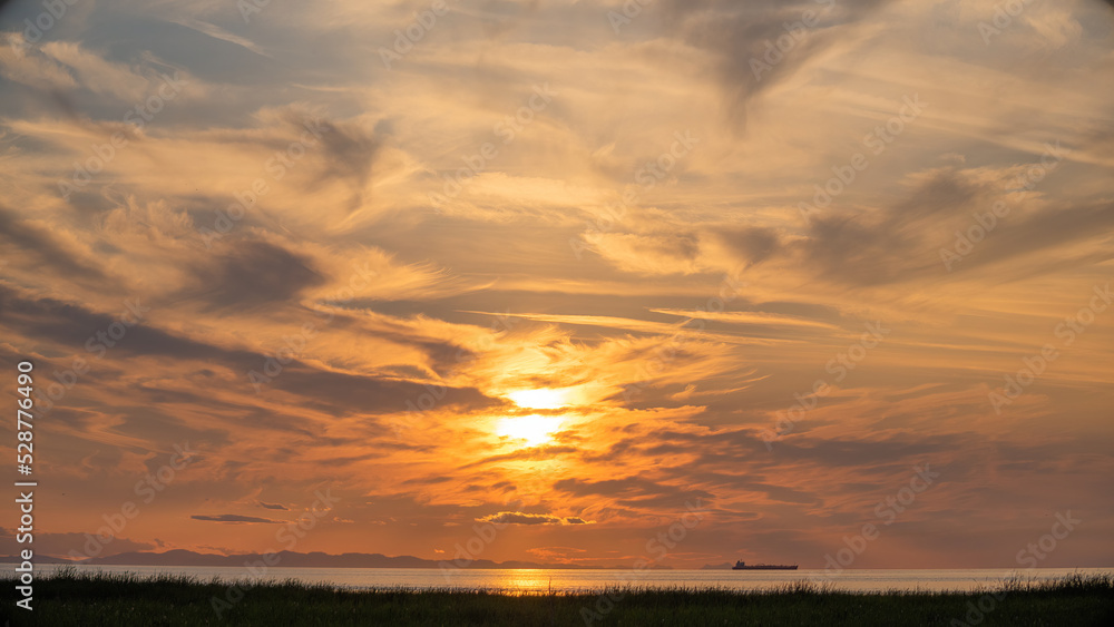 Obraz premium sunset in the sky