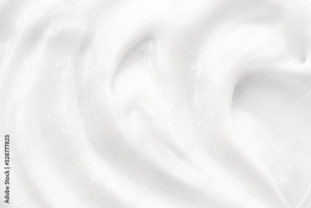 White foam texture close up background. Soapy substance with bubbles