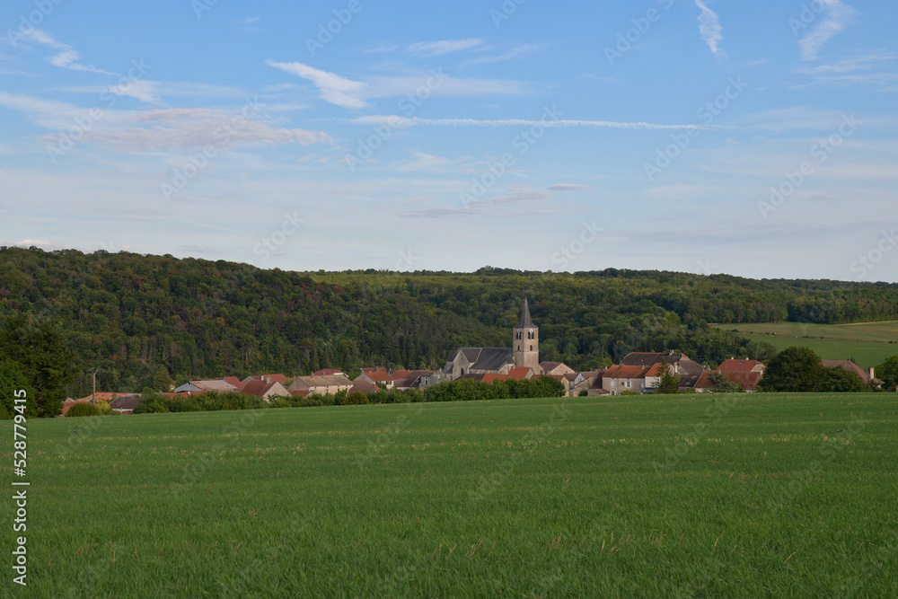 Village de Bourdons-sur-Rognon.