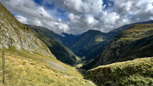 view of the mountains