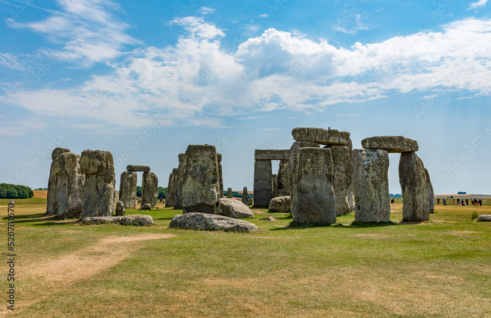 Naklejka premium Stonehenge and the Mythical Prehistoric Stones