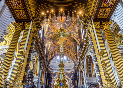 Christopher Wren's St. Paul's Cathedral Main Altar in London