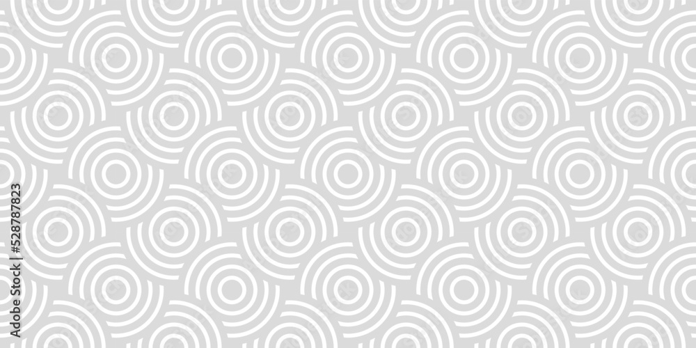 Vector seamless pattern with concentric circles. Geometric abstract background. Vector seamless pattern with concentric circles. Geometric abstract background.