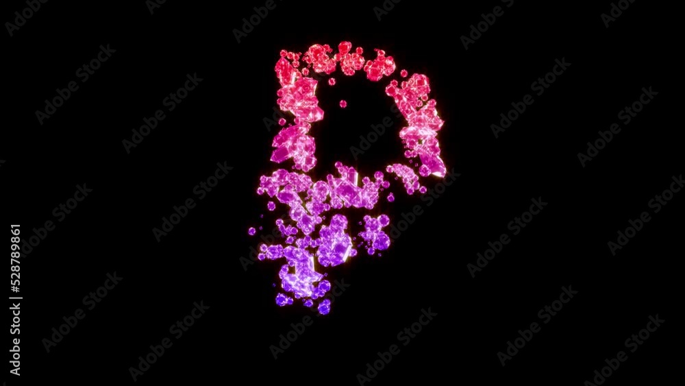 fancy red and rose glamour gems alphabet - rouble sign, isolated - loop video fancy red and rose glamour gems alphabet - rouble sign, isolated - loop video