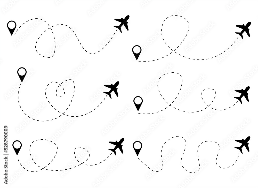 airplane vector design illustration isolated on white background airplane vector design illustration isolated on white background