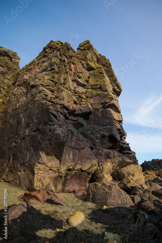 copper coast geopark view of rocks