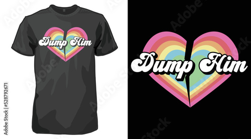 Dump Him Britney Spears inspired Retro T-shirt
