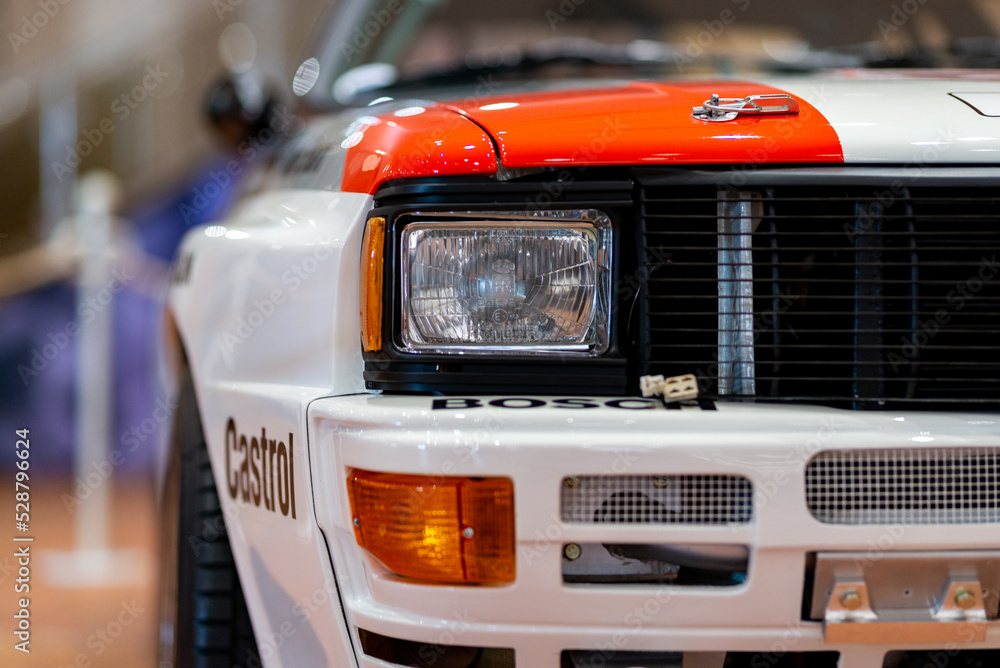 1983 Audi A2 Ex Works Rally Race Car at the prince of monaco private ...
