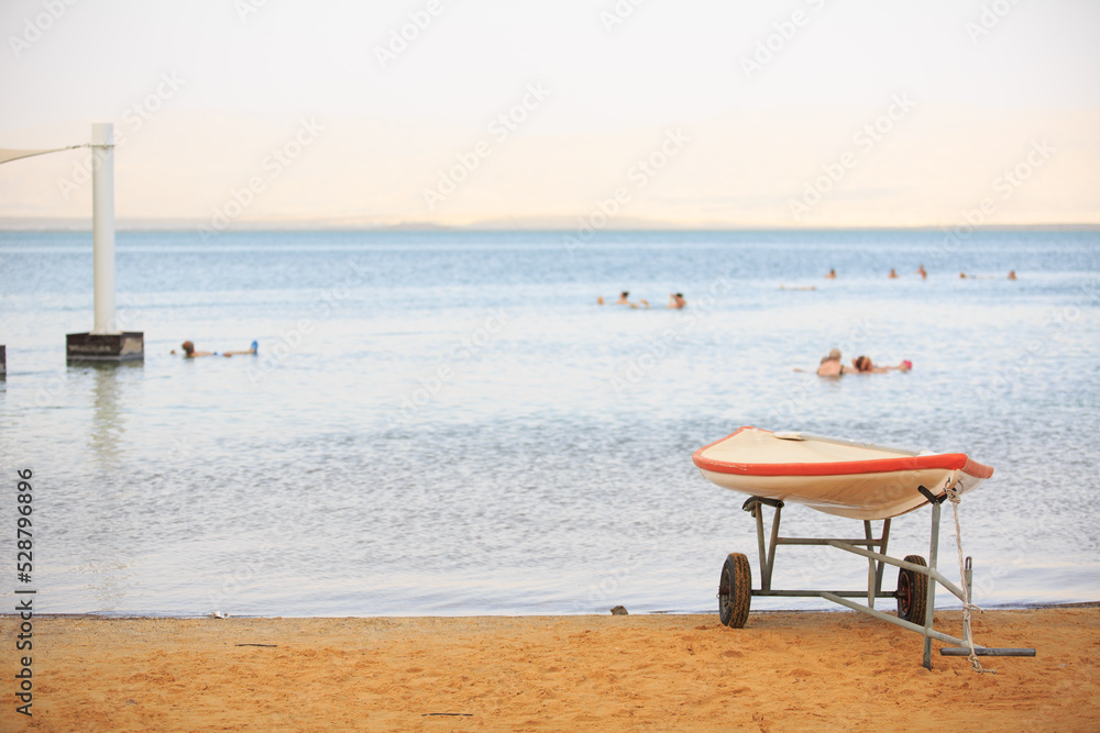 board for swimming on the seashore, background water board for swimming on the seashore, background water