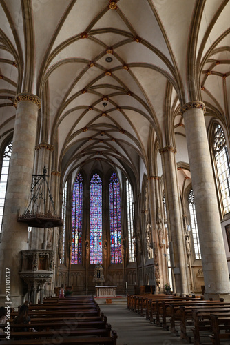 Kirche St Lamberti - r  misch-katholische Kirche im Stadtkern von M  nster in NRW  Deutschland