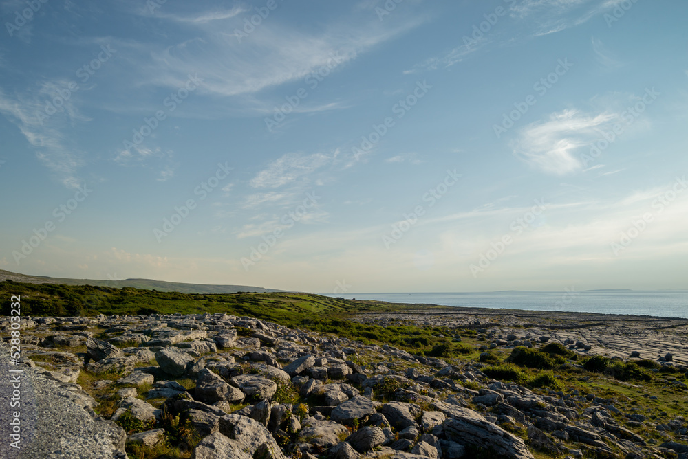 view of Burren, Co.Clare, stones