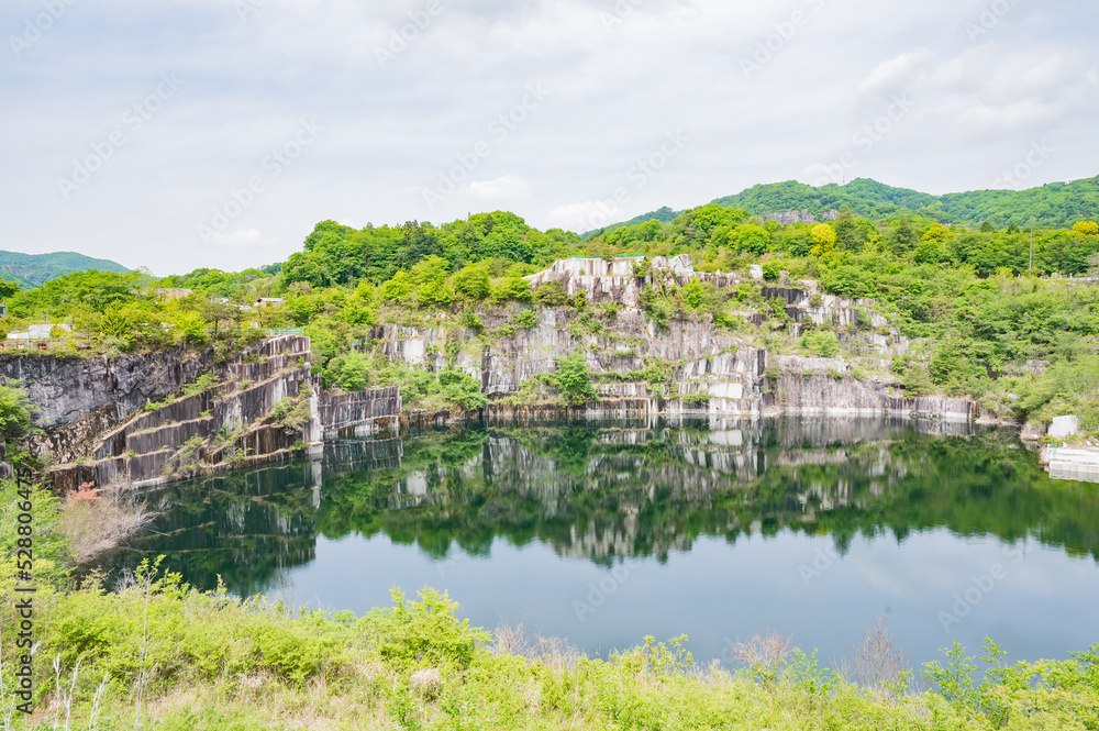 Fototapeta premium 茨城 石切山脈