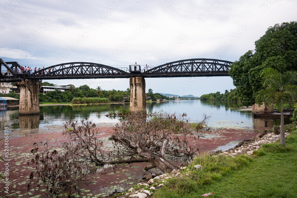The Bridge over the River Kwai and Kanchanaburi, Thaliand The Bridge over the River Kwai and Kanchanaburi, Thaliand