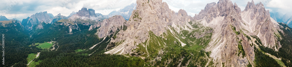 Dolomite Alps in Italy