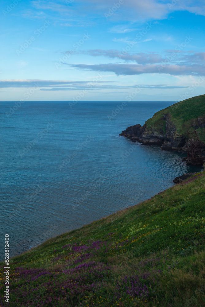 view of the coast,Cliff Walk in Ardmore, 