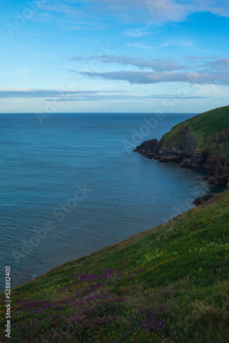 view of the coast,Cliff Walk in Ardmore, 