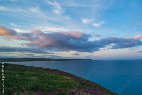 Cliff Walk in Ardmore, view on the sea
