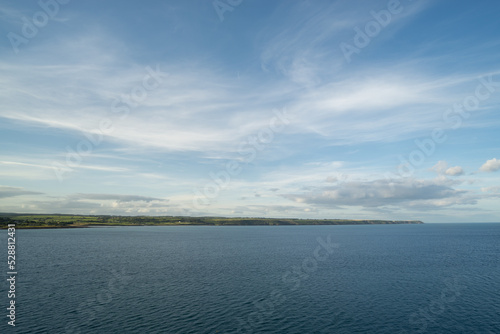 Cliff Walk in Ardmore, view on the sea