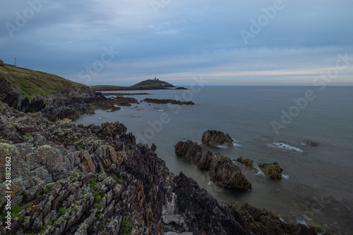 Ballycotton Cliff Walk, view of lighthouse
