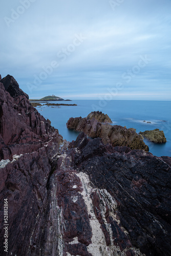 Ballycotton Cliff Walk, view of lighthouse