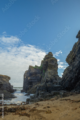 rocks on the beach,  Goat island Ardmore Co.Waterford 