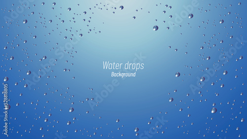 水滴 素材