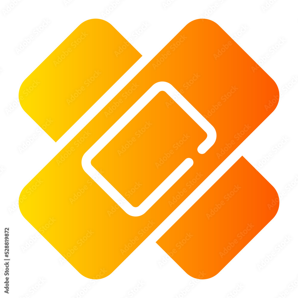 bandage gradient icon bandage gradient icon