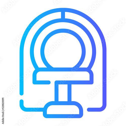 mri gradient icon