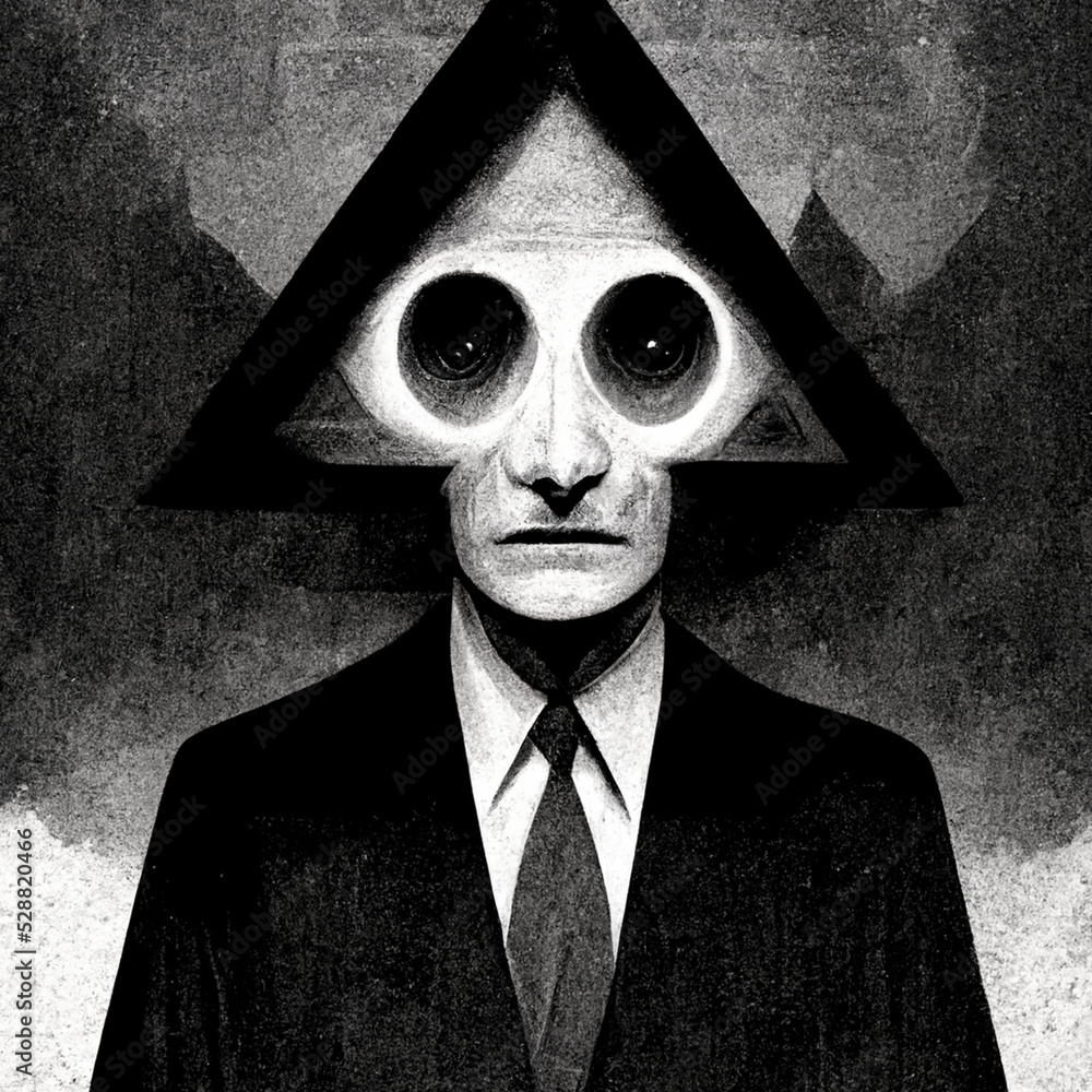 Illuminati Leader Conspiracy Cult Government Control Stock Illustration |  Adobe Stock