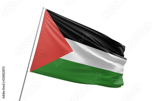 Transparent flag of palestine