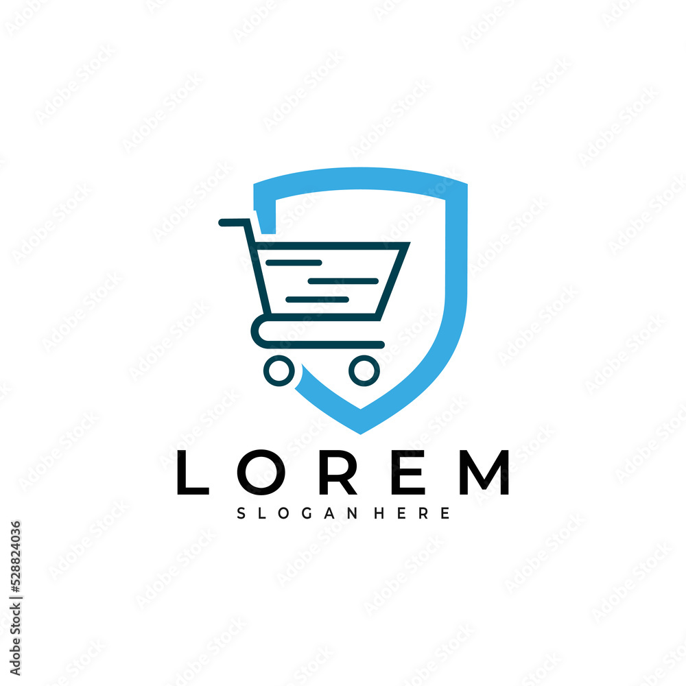 shield logo vector design template shield logo vector design template