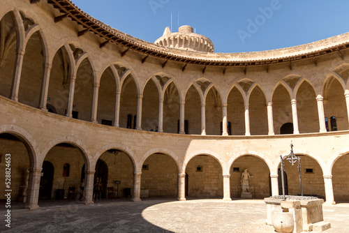 Castell de Bellver in Mallorca Spain