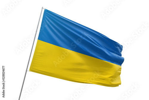 Transparent flag of ukraine photo