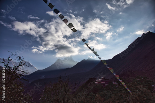 Everest Base Camp Trek, Sagarmatha National Park, Nepal. photo