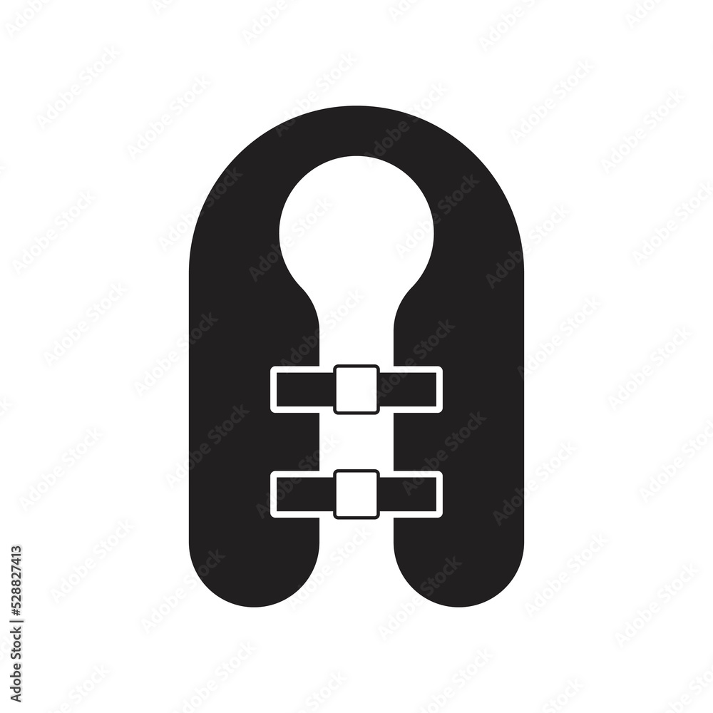 Life jacket icon design. Life vest icon. can be used for web, mobile, ui. vector illustration. Life jacket icon design. Life vest icon. can be used for web, mobile, ui. vector illustration.