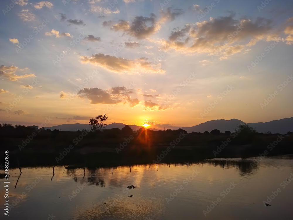 Obraz premium POR DO SOL