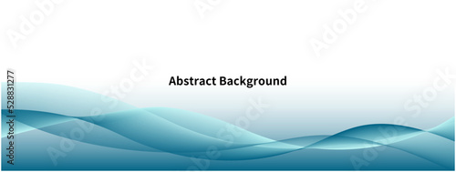 抽象的な曲線の背景グラフィック素材