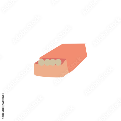 lucifer icon flat style