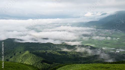 landscape with clouds