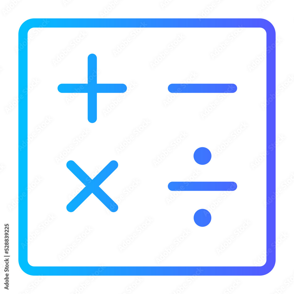 math gradient icon math gradient icon