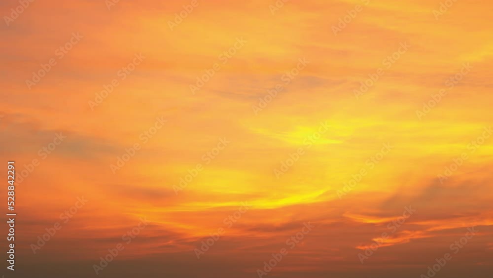 Colorful sunset cloudy sky over sea and island. 4K time- lapse Colorful sunset cloudy sky over sea and island. 4K time- lapse